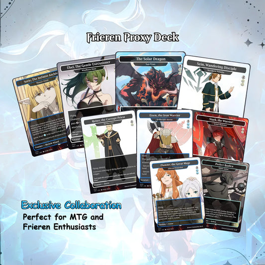 Frieren the Slayer Theme / Absolute Virtue Commander Deck / Premium Paper Proxy Deck / 100 cards + tokens / Pillowfort T