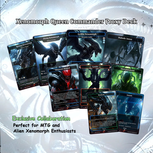 Alien Commander cEDH Deck - Alien Commander Magic Commander - CardHaven Deck with 170+ Unique Cards - Custom Cards MTG