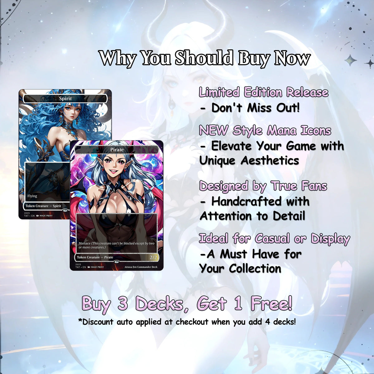 Atraxa SUPERFRIENDS Anime Waifu Proxy Commander Deck Custom Proxy EDH English High Quality Cards