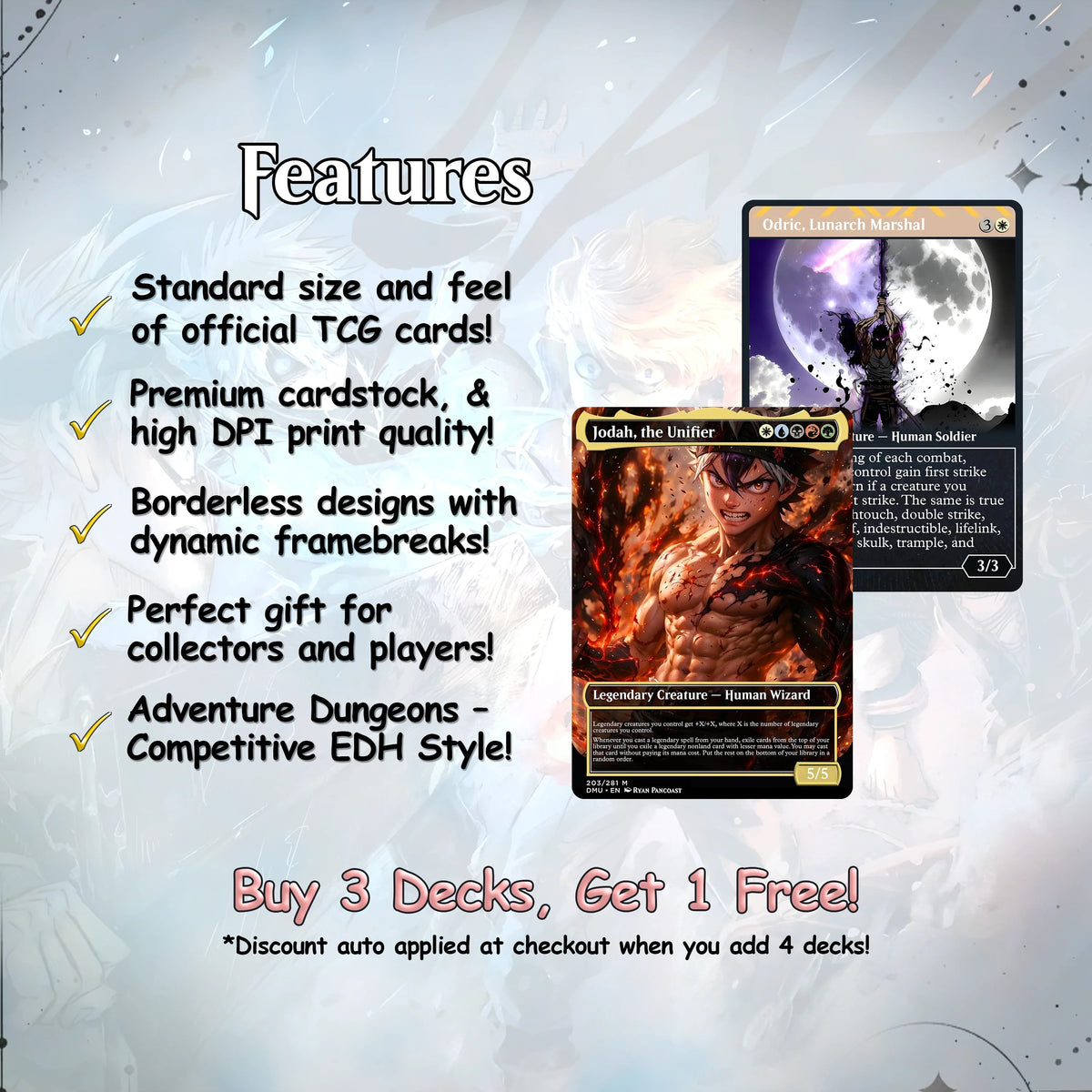 Black Bulls Commander Deck – Legendary Magic Unleashed