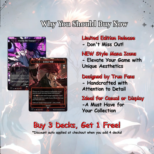 Bleach MTG Deck - Kess EDH | Premium Tainted Kess | Custom Competitive 100 Cards