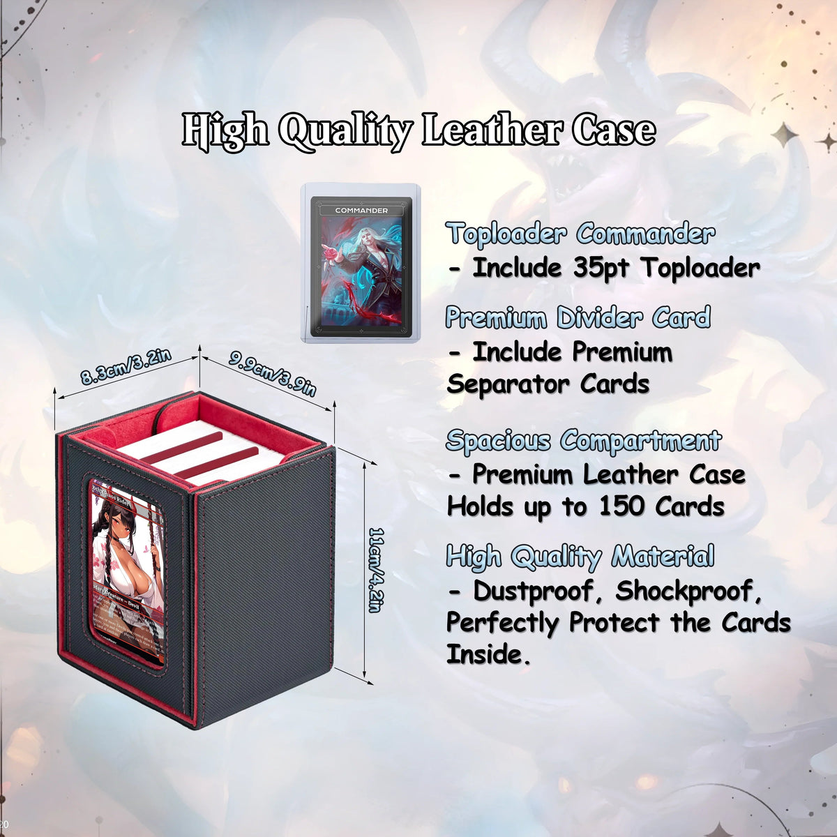 Chaos Commander Deck Zurzoth Custom MTG Cards Premium Proxy Cards Complete EDH Deck Premium Quality