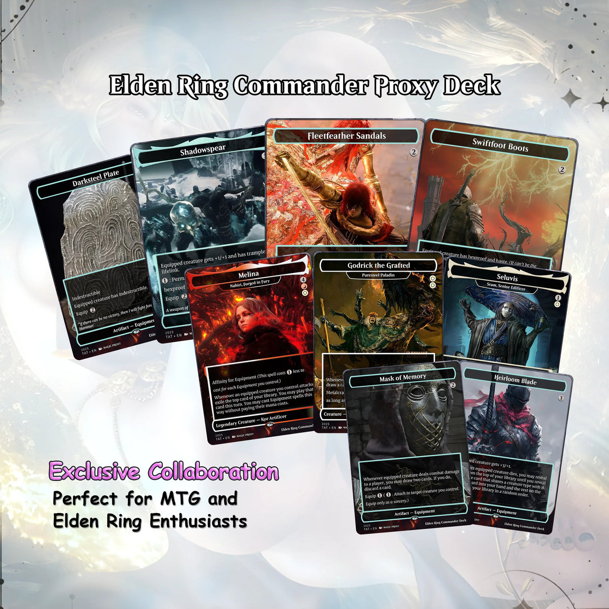 Elden Ring Commander cEDH Deck - Elden Ring Commander Magic Commander - CardHaven Deck with 160+ Unique Cards - Custom