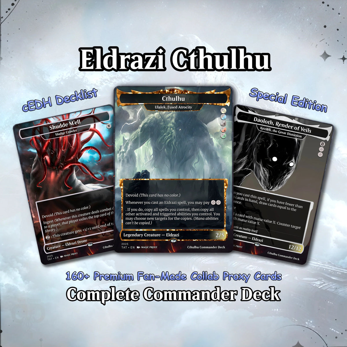 Eldrazi Cthulhu Commander cEDH Deck - Eldrazi Cthulhu Commander Magic Commander - CardHaven Deck with 160+ Unique Card