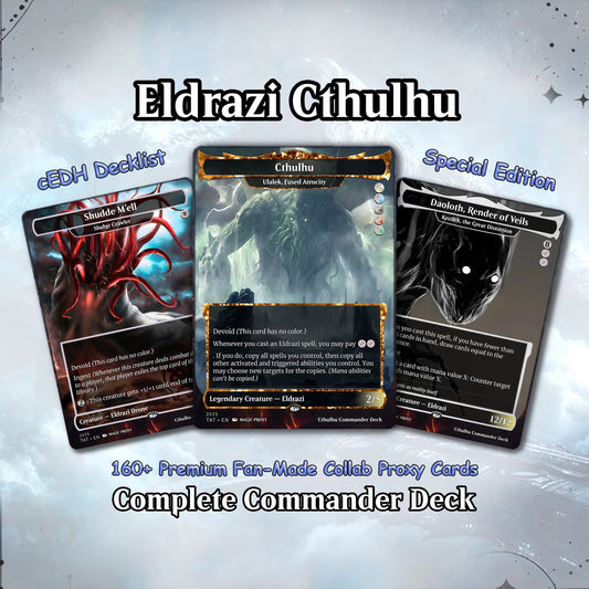 Eldrazi Cthulhu Commander cEDH Deck - Eldrazi Cthulhu Commander Magic Commander - CardHaven Deck with 160+ Unique Card