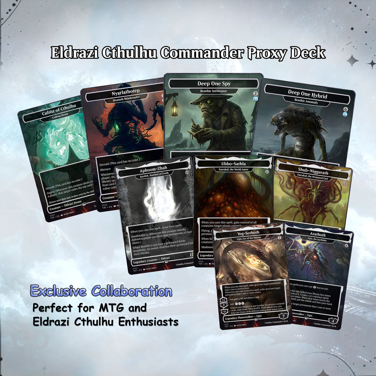 Eldrazi Cthulhu Commander cEDH Deck - Eldrazi Cthulhu Commander Magic Commander - CardHaven Deck with 160+ Unique Card