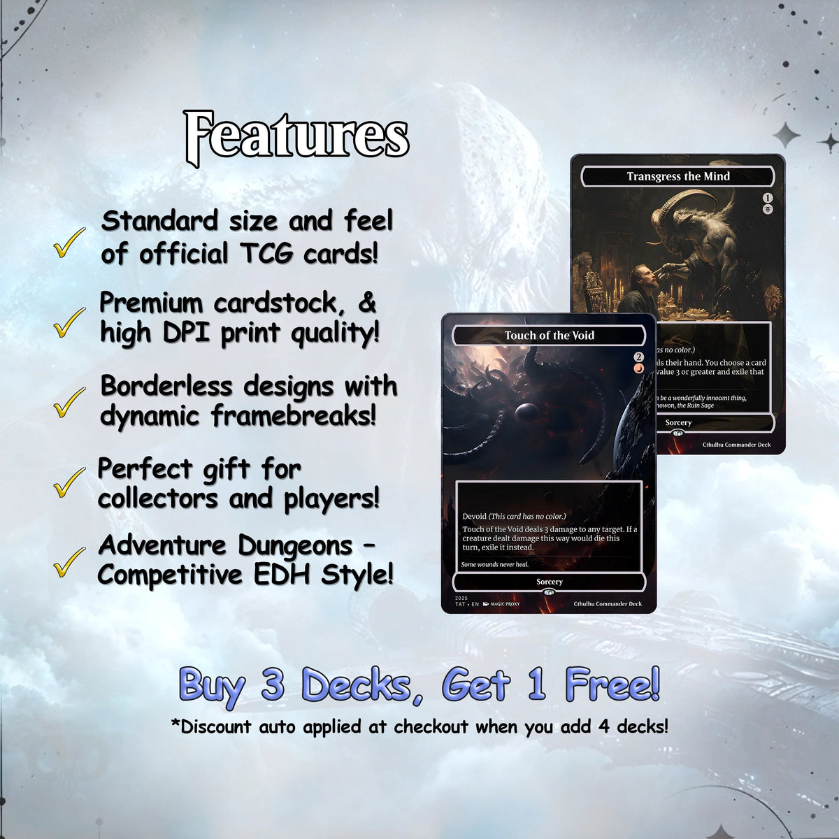 Eldrazi Cthulhu Commander cEDH Deck - Eldrazi Cthulhu Commander Magic Commander - CardHaven Deck with 160+ Unique Card