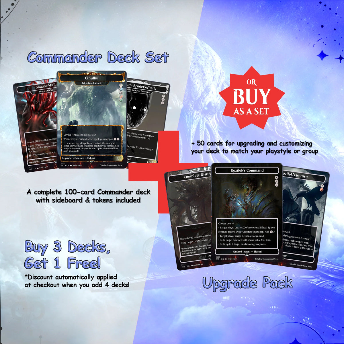 Eldrazi Cthulhu Commander cEDH Deck - Eldrazi Cthulhu Commander Magic Commander - CardHaven Deck with 160+ Unique Card