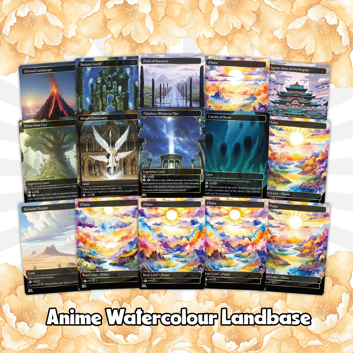 Giada Angels Anime Waifu Commander Deck Custom Proxy Giada Angels English High Quality Cards