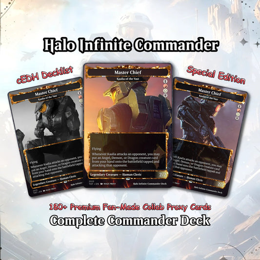 Halo Infinite Commander cEDH Deck - Halo Infinite Commander Magic Commander - CardHaven Deck with 170+ Unique Cards - 