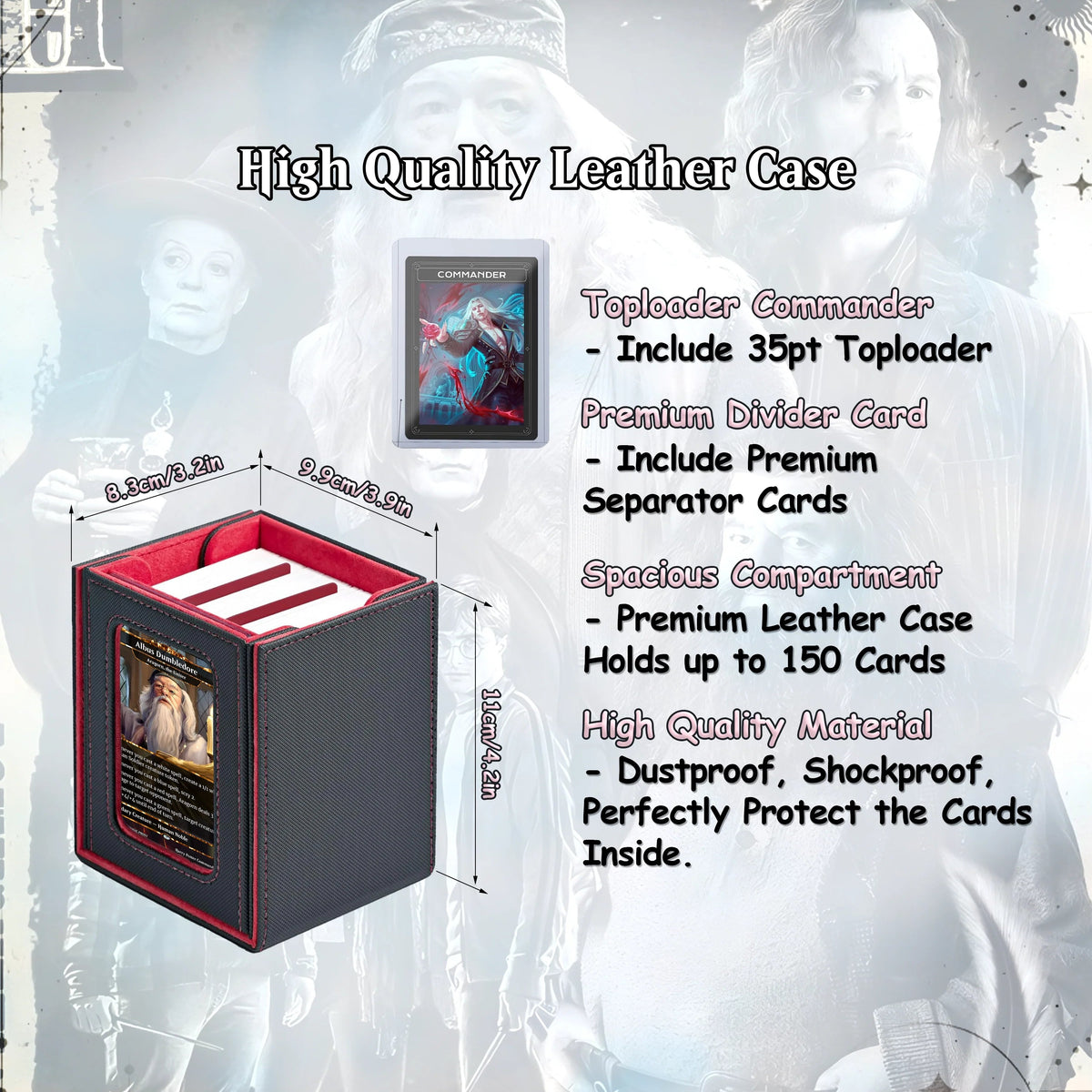 Harry Potter Dumbledore's Army MTG Commander Deck - Complete Custom EDH Deck CardHaven Cards Proxies Complete