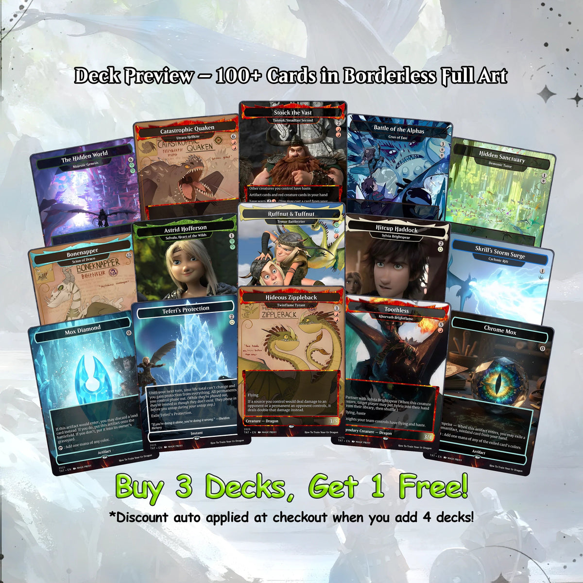 How to Train Your Dragon Commander cEDH Deck - How to Train Your Dragon Commander Magic Commander - CardHaven Deck wit