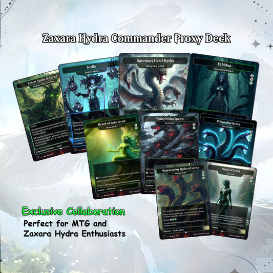 Hydra Commander cEDH Deck - Hydra Commander Magic Commander - CardHaven Deck with 170+ Unique Cards - Custom Cards MTG