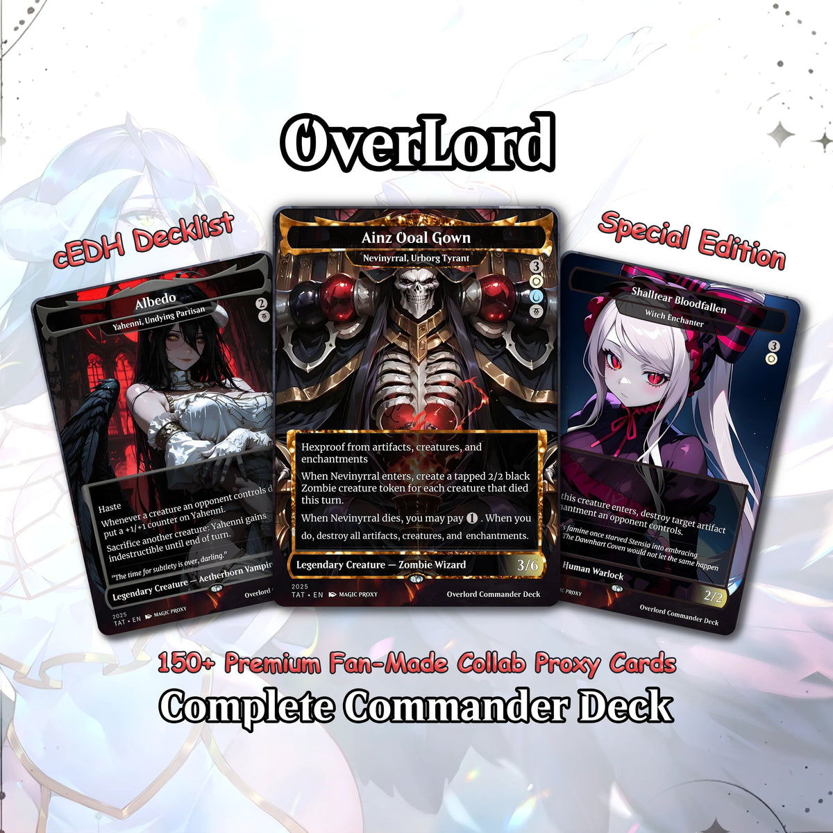 Overlord Commander cEDH Deck - Overlord Commander Magic Commander - CardHaven Deck with 160+ Unique Cards - Custom Car