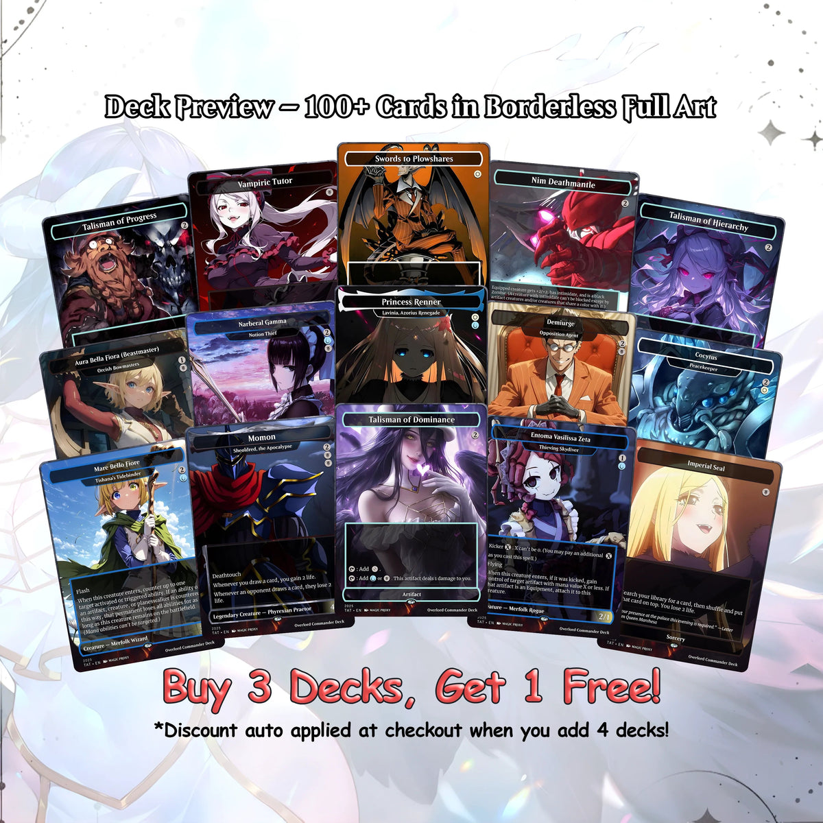 Overlord Commander cEDH Deck - Overlord Commander Magic Commander - CardHaven Deck with 160+ Unique Cards - Custom Car