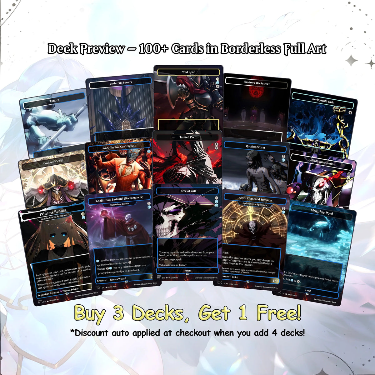 Overlord Commander cEDH Deck - Overlord Commander Magic Commander - CardHaven Deck with 160+ Unique Cards - Custom Car
