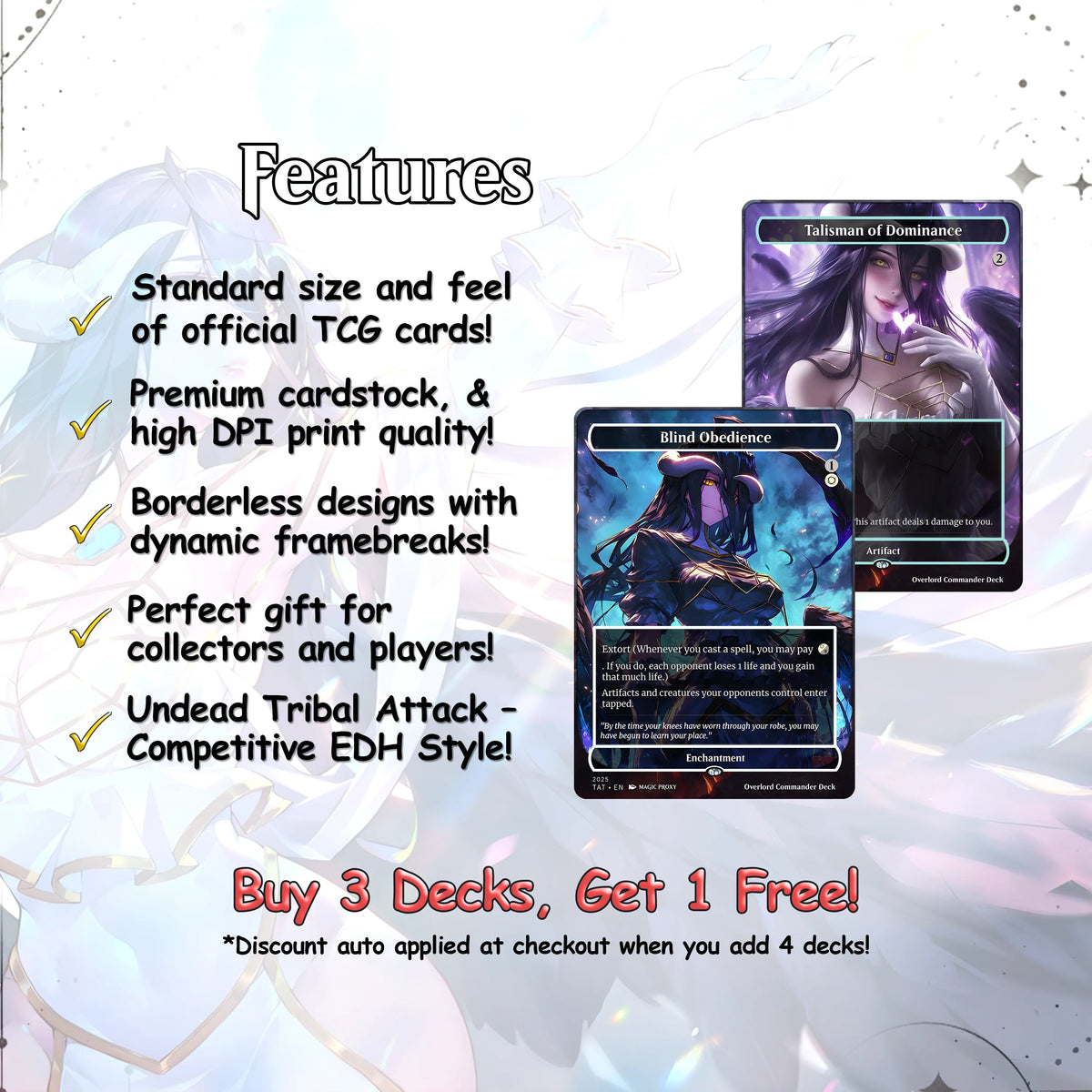 Overlord Commander cEDH Deck - Overlord Commander Magic Commander - CardHaven Deck with 160+ Unique Cards - Custom Car