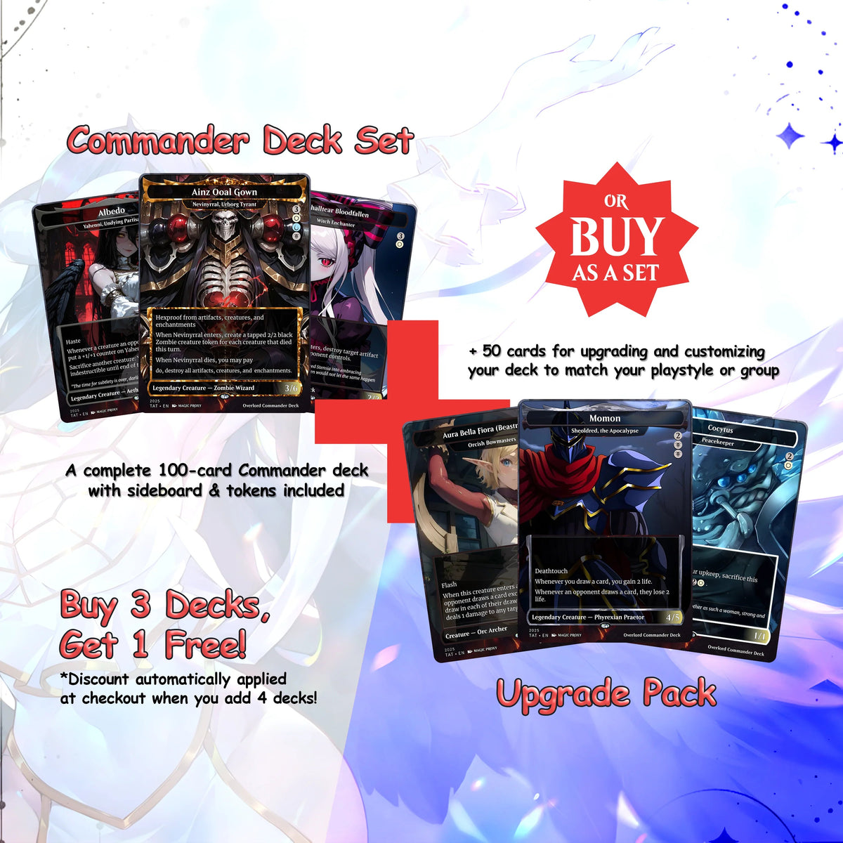 Overlord Commander cEDH Deck - Overlord Commander Magic Commander - CardHaven Deck with 160+ Unique Cards - Custom Car