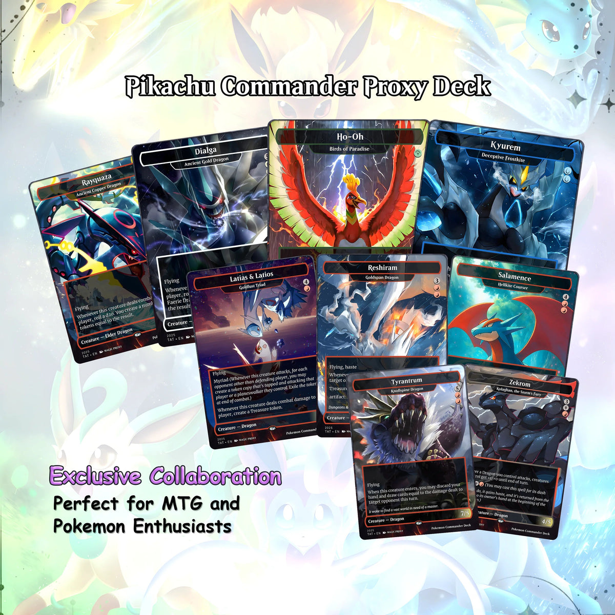 P.o.k.e.m.o.n Commander cEDH Deck - P.o.k.e.m.o.n Commander Magic Commander - CardHaven Deck with 160+ Unique Cards - 