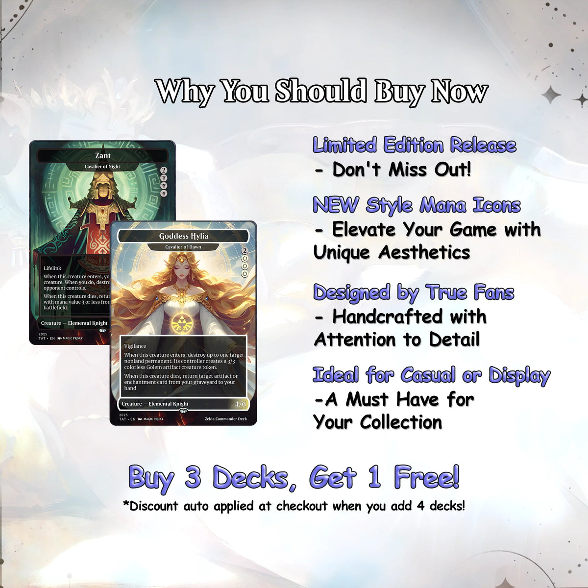 Saviors of Hyrule Commander cEDH Deck - Saviors of Hyrule Commander Magic Commander - CardHaven Deck with 160+ Unique 