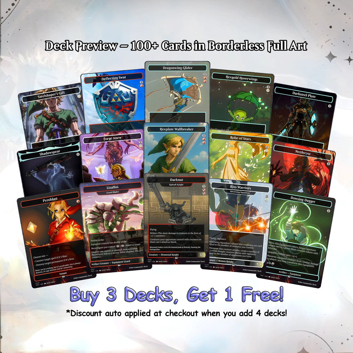 Saviors of Hyrule Commander cEDH Deck - Saviors of Hyrule Commander Magic Commander - CardHaven Deck with 160+ Unique 