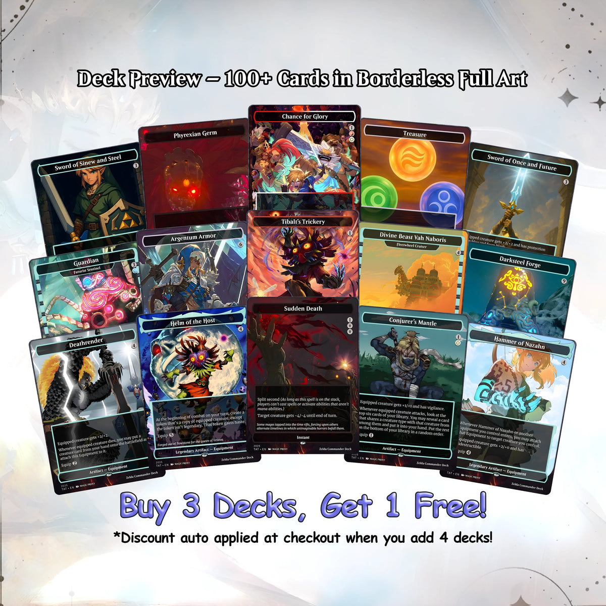 Saviors of Hyrule Commander cEDH Deck - Saviors of Hyrule Commander Magic Commander - CardHaven Deck with 160+ Unique 