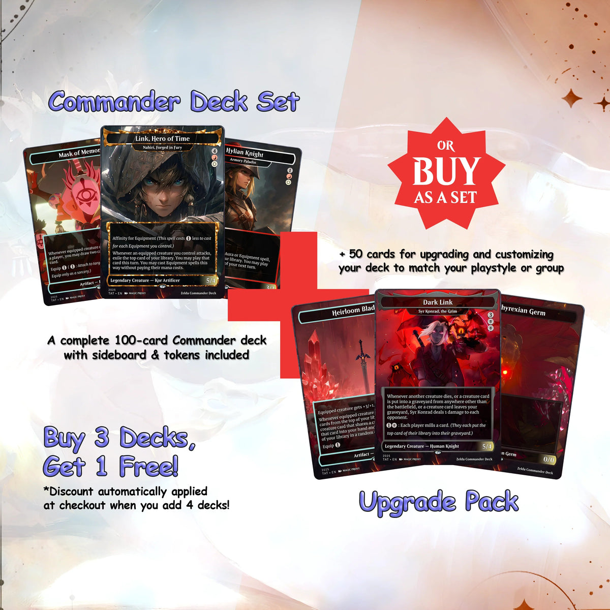 Saviors of Hyrule Commander cEDH Deck - Saviors of Hyrule Commander Magic Commander - CardHaven Deck with 160+ Unique 