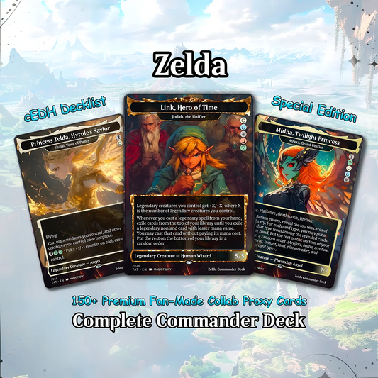 Saviors of Hyrule Commander cEDH Deck - Saviors of Hyrule Commander Magic Commander - CardHaven Deck with 160+ Unique 