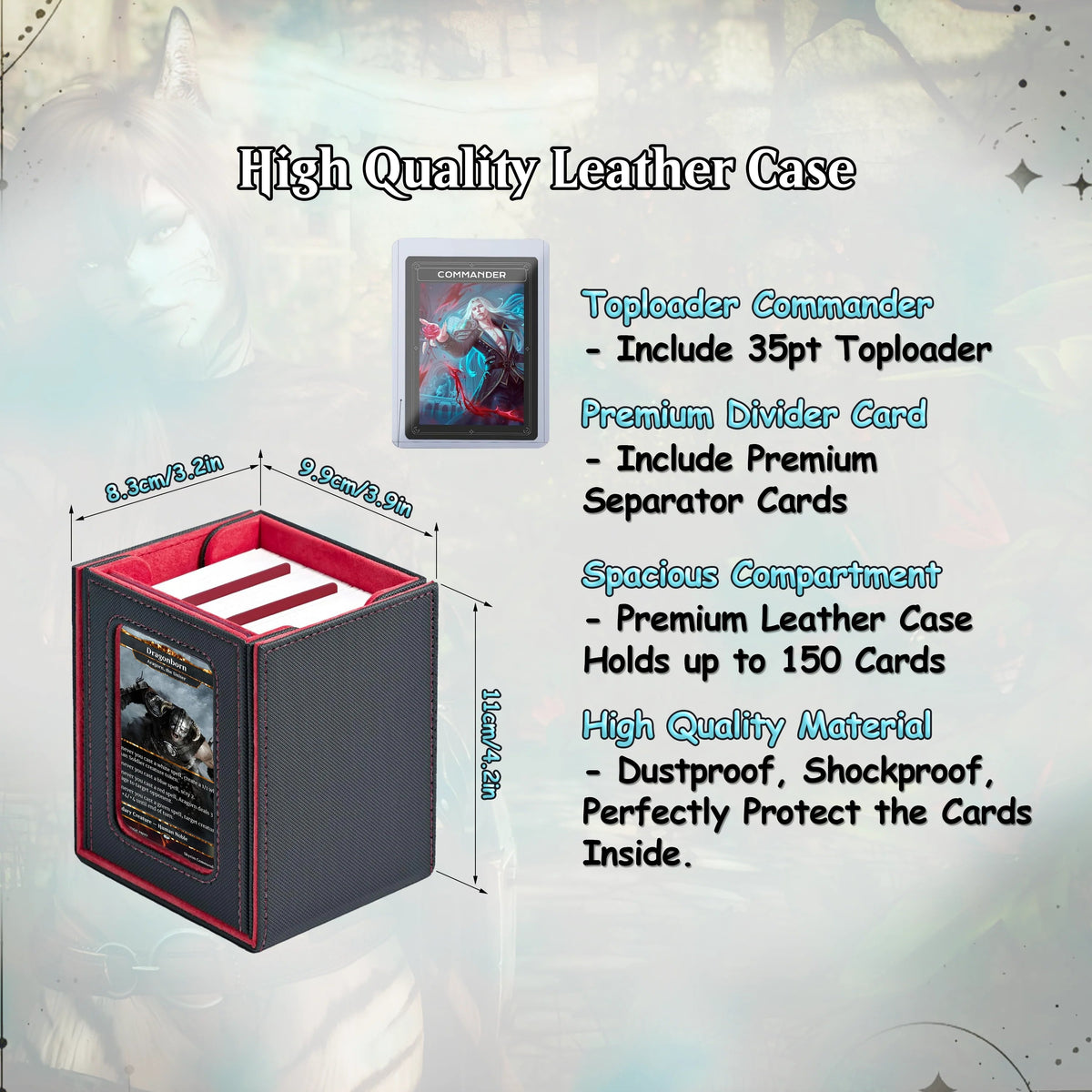 Skyrim Themed cEDH Deck - Skyrim Themed Magic Commander - CardHaven Deck with 160+ Unique Cards - Custom Cards MTG Pro