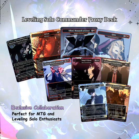 Solo Leveling cEDH Deck - Solo Leveling Magic Commander - CardHaven Deck with 160+ Unique Cards - Custom Cards MTG Pro