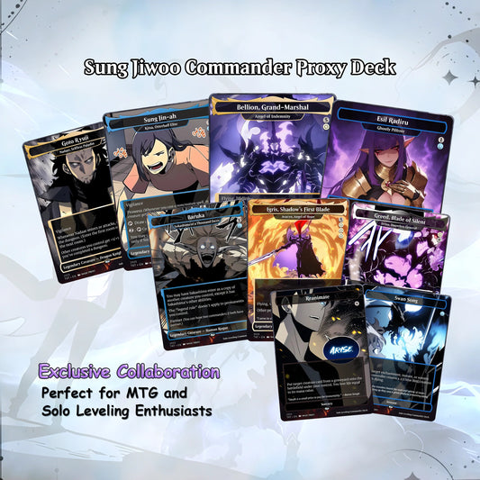 Solo Leveling cEDH Deck - Solo Leveling Magic Commander - CardHaven Deck with 170+ Unique Cards - Custom Cards MTG Pro