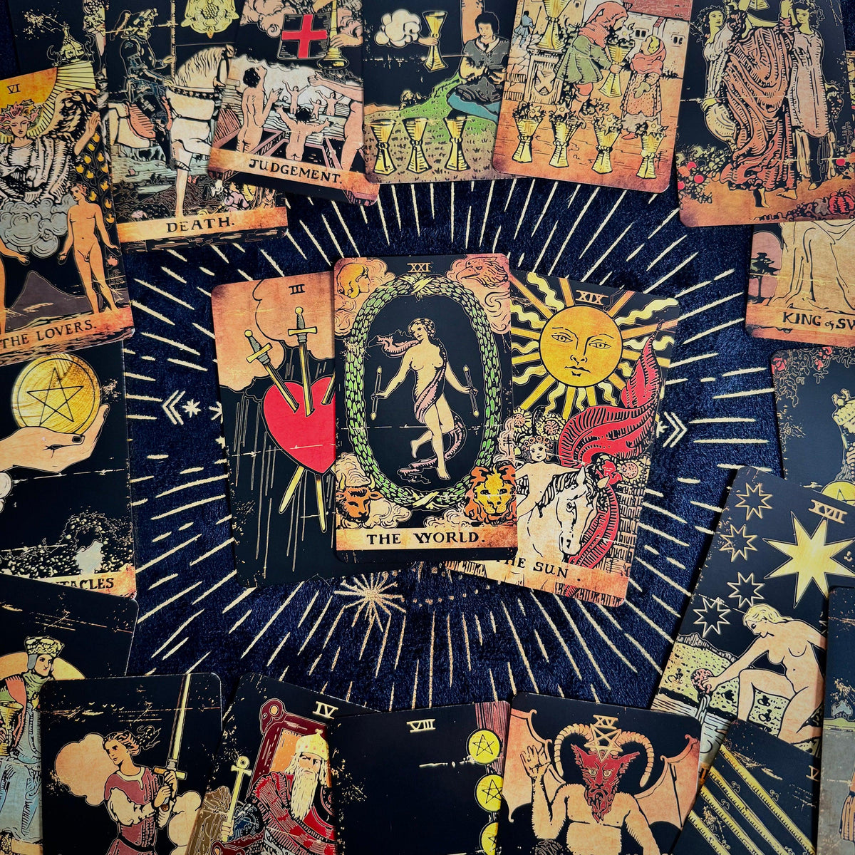Tarot Cards, 78 Tarot Deck, Original Tarot Cards for Beginners and Experts with Guide Book and Gift Bag, Fortune Telling