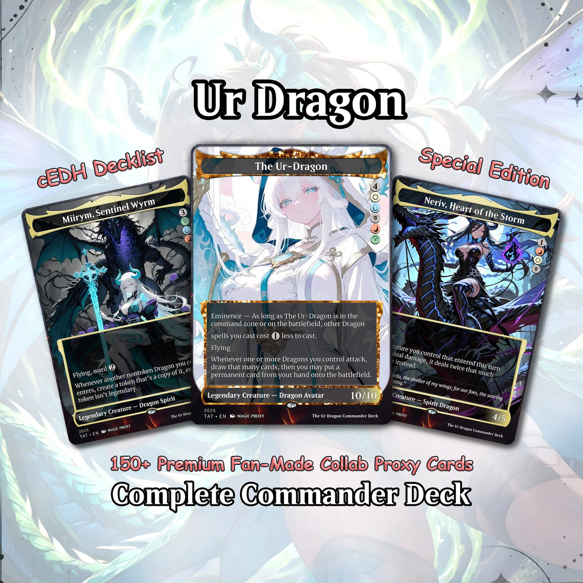 The Ur Dragon Commander cEDH Deck - The Ur Dragon Commander Magic Commander - CardHaven Deck with 150+ Unique Cards - 