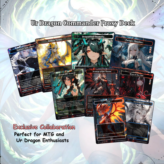 The Ur Dragon Commander cEDH Deck - The Ur Dragon Commander Magic Commander - CardHaven Deck with 150+ Unique Cards - 