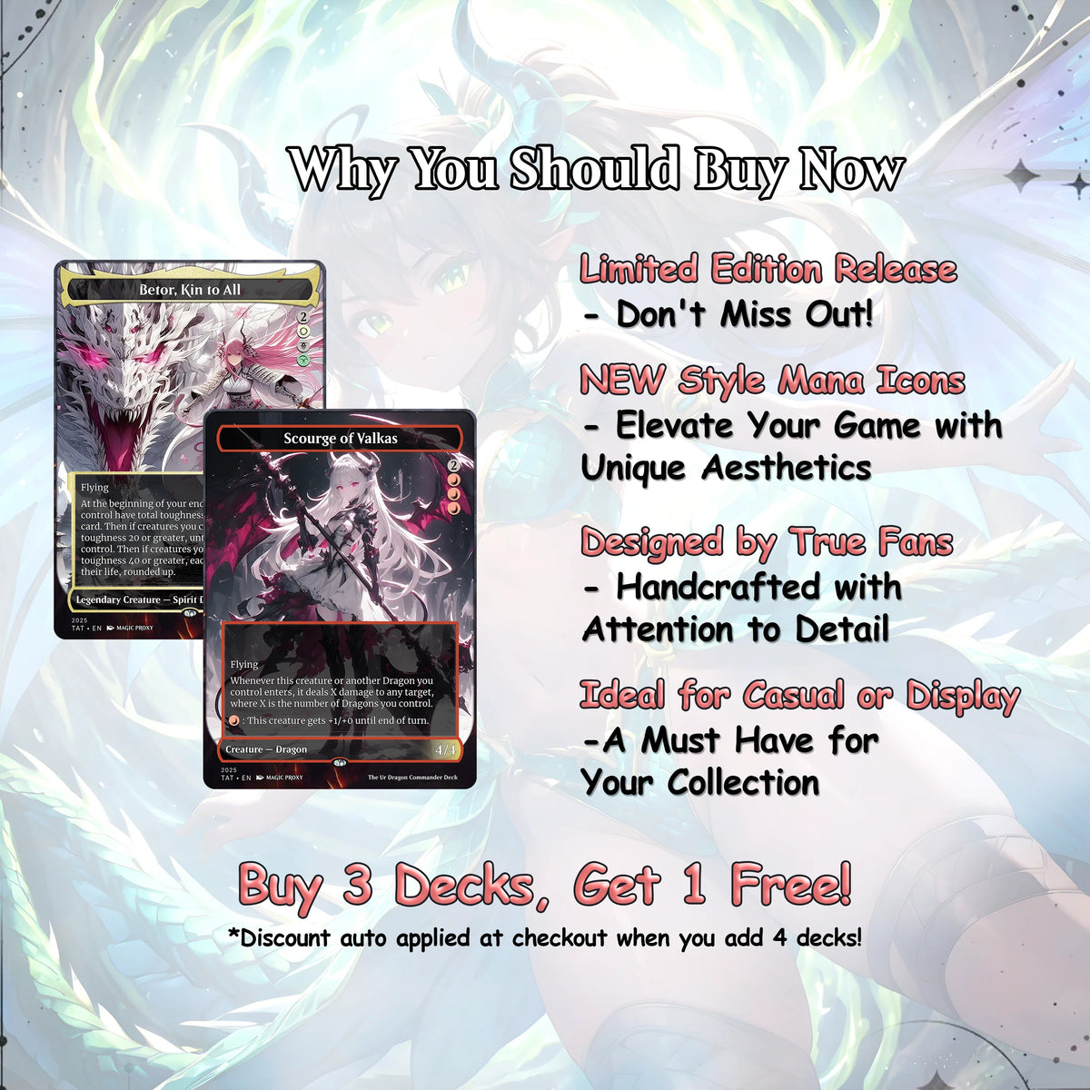 The Ur Dragon Commander cEDH Deck - The Ur Dragon Commander Magic Commander - CardHaven Deck with 150+ Unique Cards - 