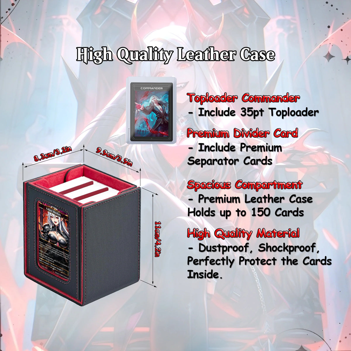 Vampire Tribal Anime Waifu Proxy Commander Deck Custom Proxy EDH High Quality Cards