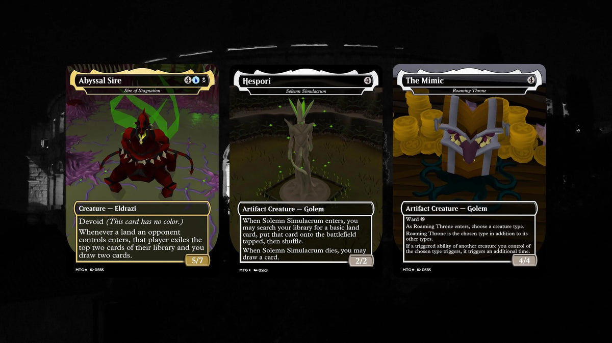 Vardorvis/Nex / Ulamog, Fused Atrocity - Eldrazi Commander Deck - OSRS Themed MTG Inspired Proxy Cards - Oldschool Runes