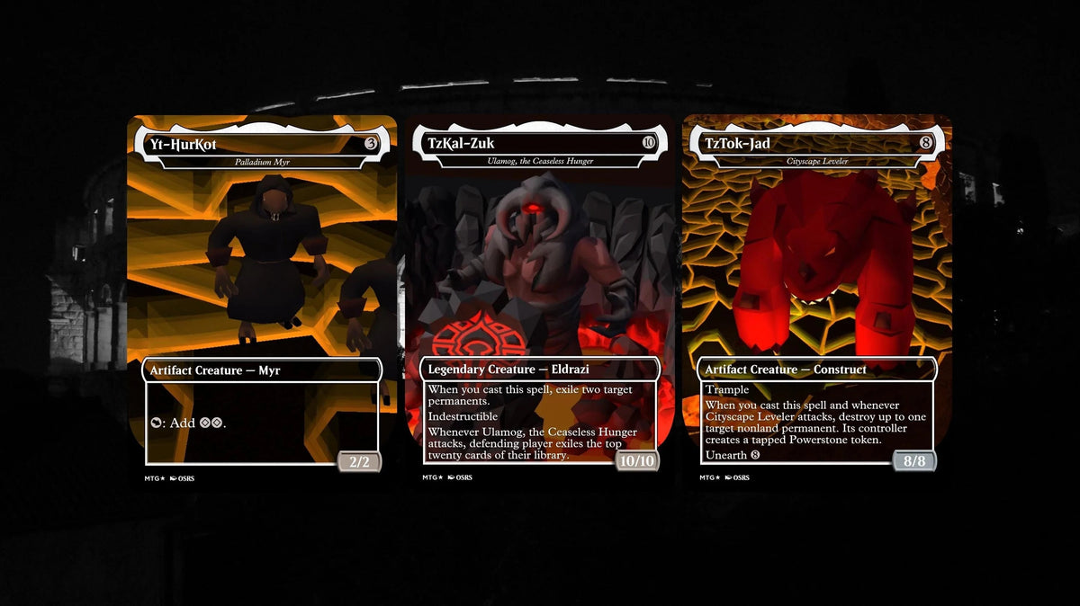 Vardorvis/Nex / Ulamog, Fused Atrocity - Eldrazi Commander Deck - OSRS Themed MTG Inspired Proxy Cards - Oldschool Runes