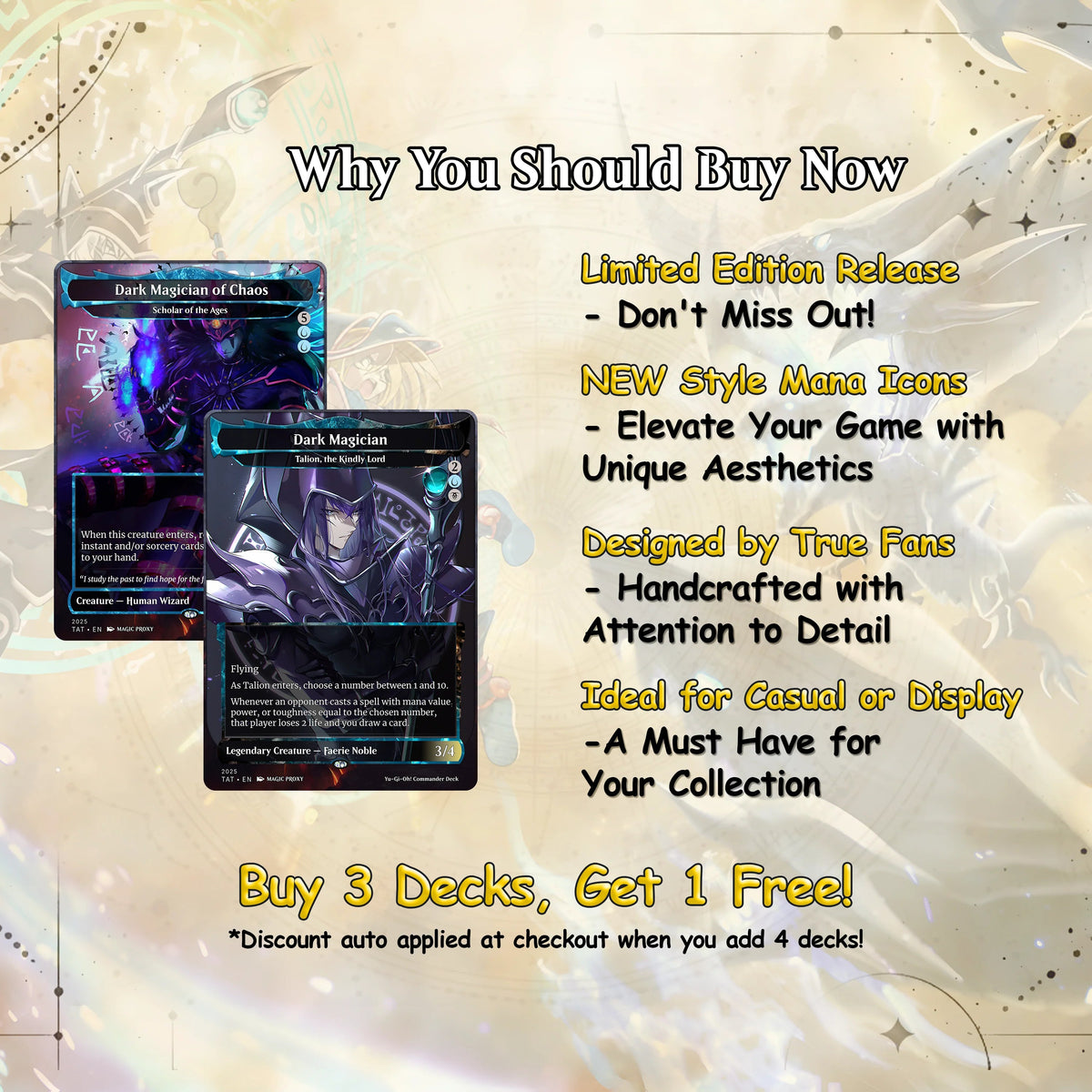 Yu-Gi-Oh! cEDH Deck - Yu-Gi-Oh Magic Commander - CardHaven Deck with 150+ Unique Cards - Custom Cards MTG Proxy for Ca
