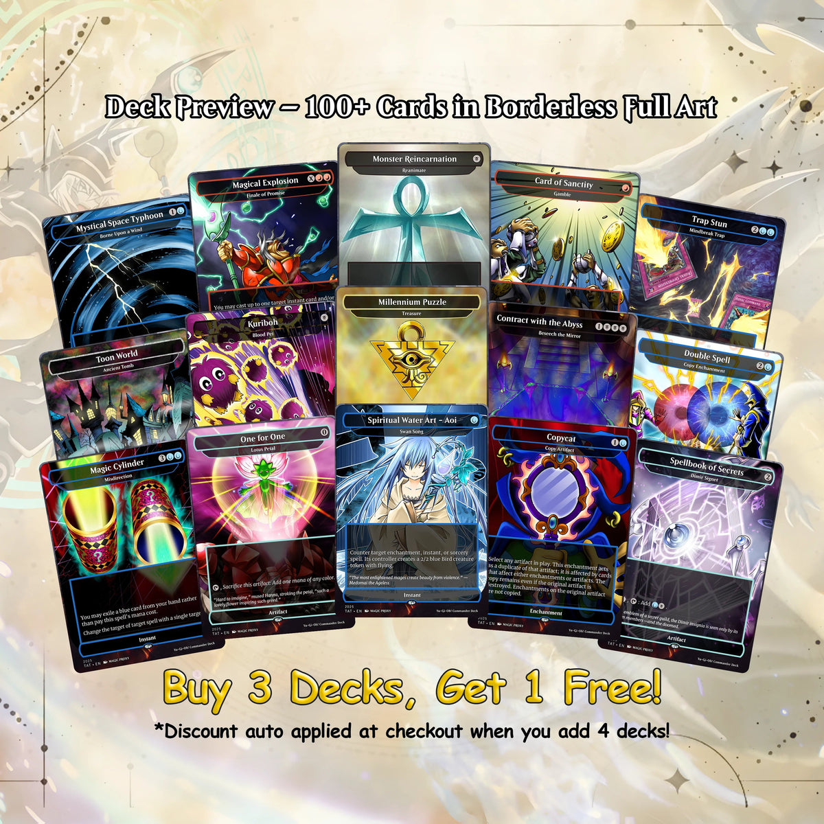 Yu-Gi-Oh! cEDH Deck - Yu-Gi-Oh Magic Commander - CardHaven Deck with 150+ Unique Cards - Custom Cards MTG Proxy for Ca